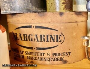 Zenith Margarinefabrik - Indhold af smørfedt 1/2 procent - Papbeholder