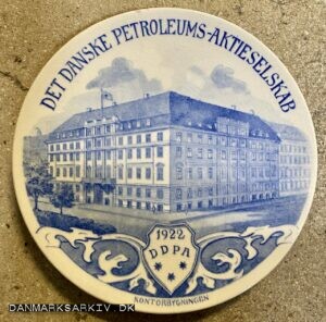 Det Danske Petroleums-Aktieselskab - D.D.P.A 1922 - Platte