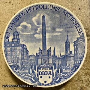 Det Danske Petroleums-Aktieselskab - D.D.P.A 1938 - Platte