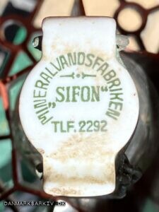 Mineralvandsfabriken Sifon - Telefon 2292