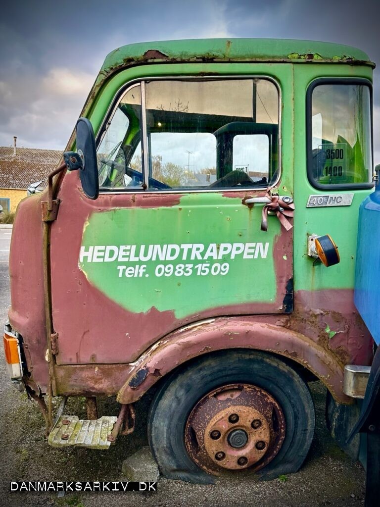 Hedelundtrappen - Fiat 40 NC Varebil med lad - 1970'erne