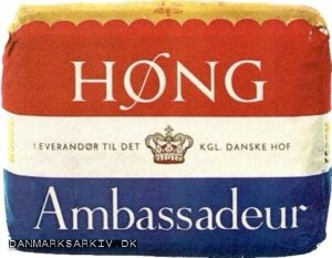 Høng Ambassadeur - osten deres mand kan li'... Leverandør til det kgl. danske hof