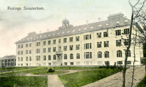 Faxinge Sanatorium, det senere Åndsvageforsogens Behandlingshjem Evensølund ved Præstø