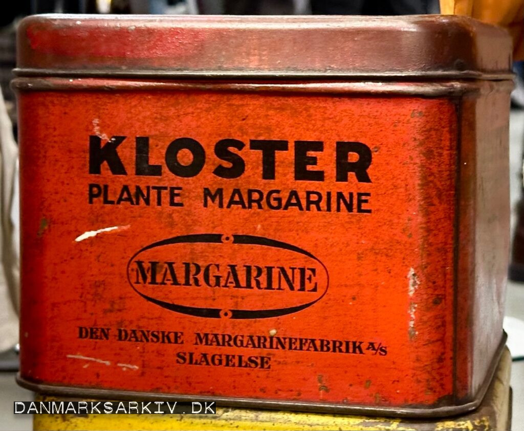 Kloster Plante Margarine fra Den Danske Margarinefabrik A/S Slagelse