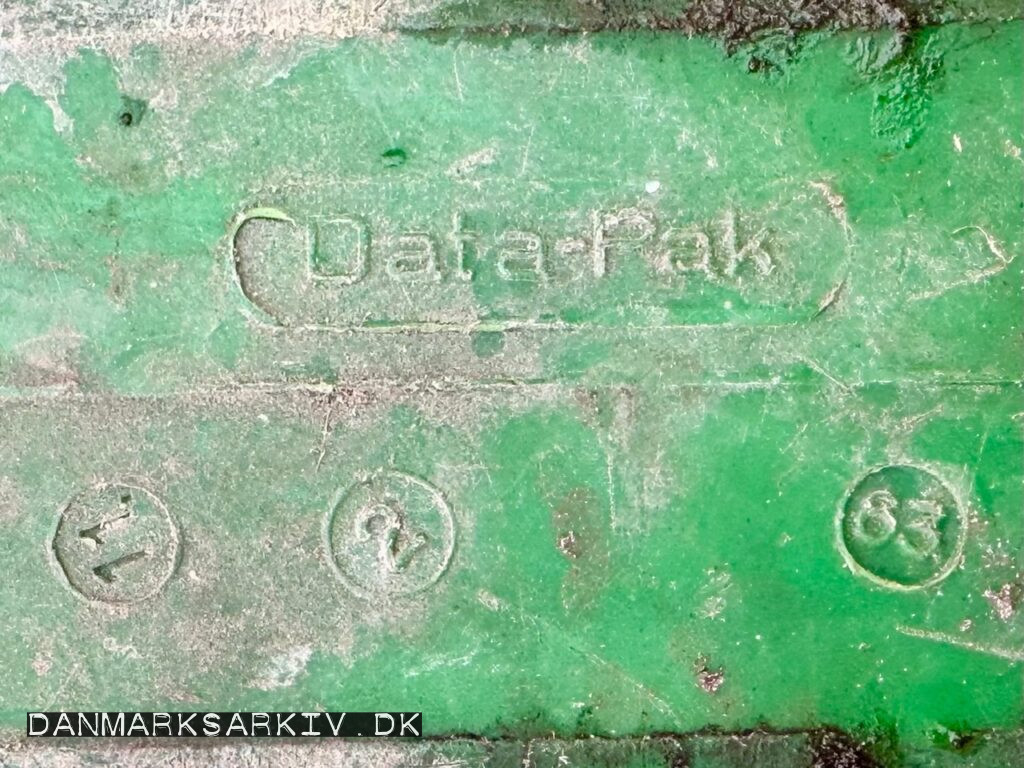 ORA - Grøn benzindunk i plast, fremstillet af DATA PAK