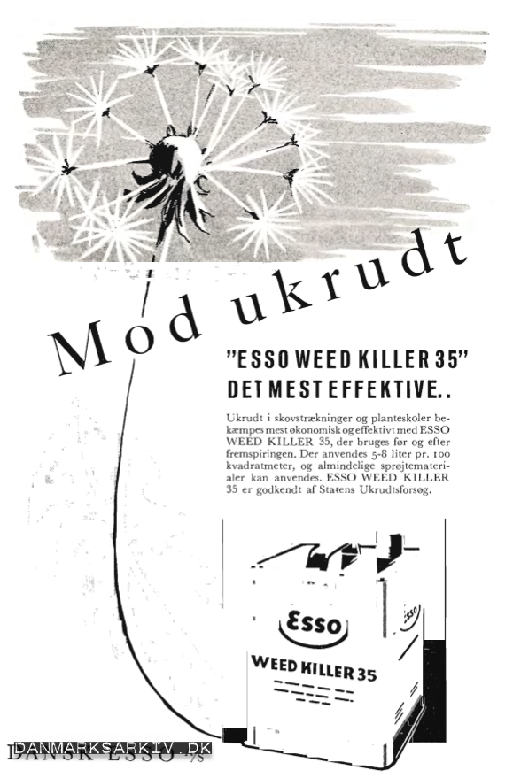 Esso Weed Killer 35 mod ukrudt - Det mest effektive... - Dansk Esso A/S