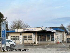 Den tidligere tankstation på Holbækvej i Sorø - Her har der blandt andet blevet forhandlet Chevron