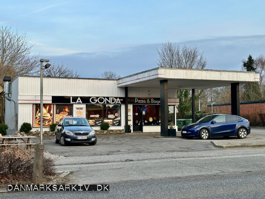 Den tidligere Esso servicestation på Holbækvej i Sorø er i dag Pizzaria